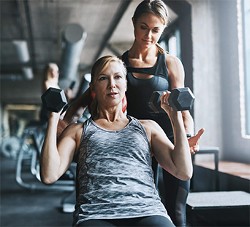 Fit over 50 women personal training